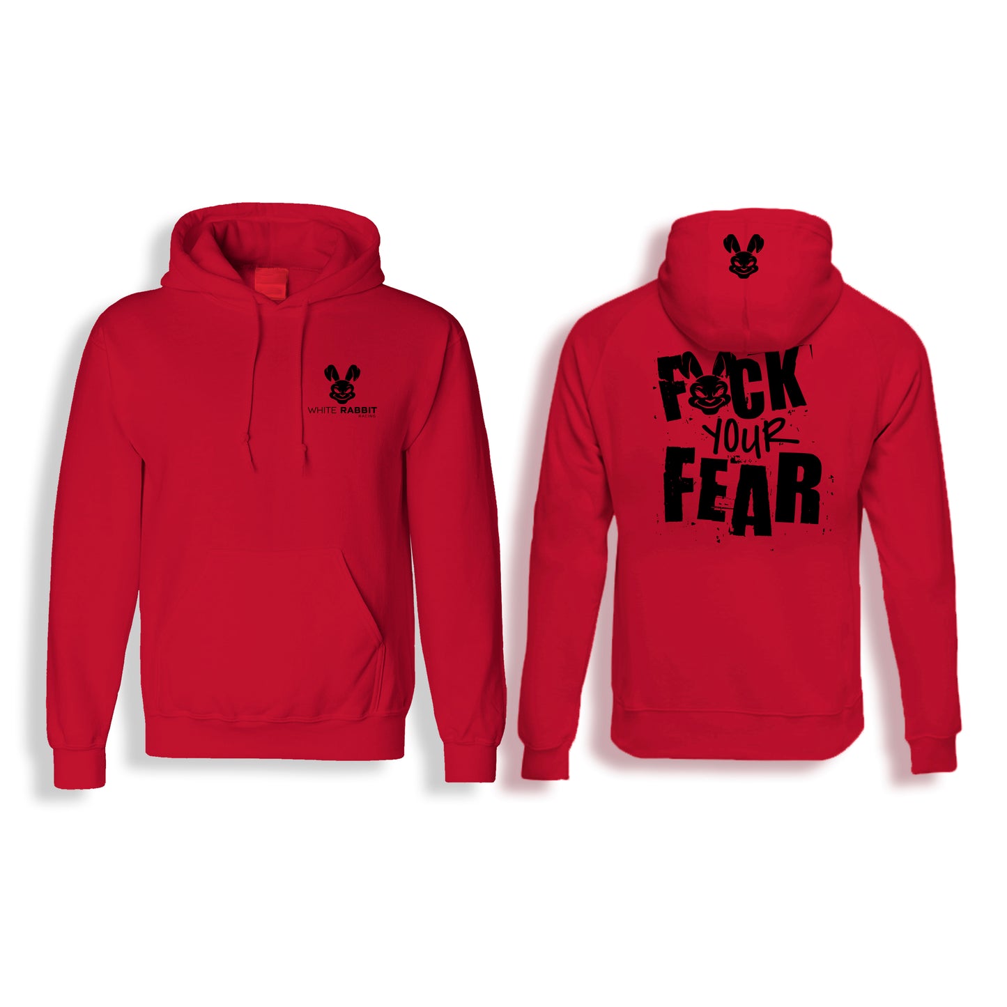 F YOUR FEAR HOODIE - Black Logo