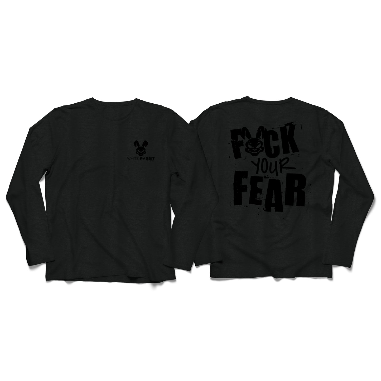 F YOUR FEAR LS - Black Logo