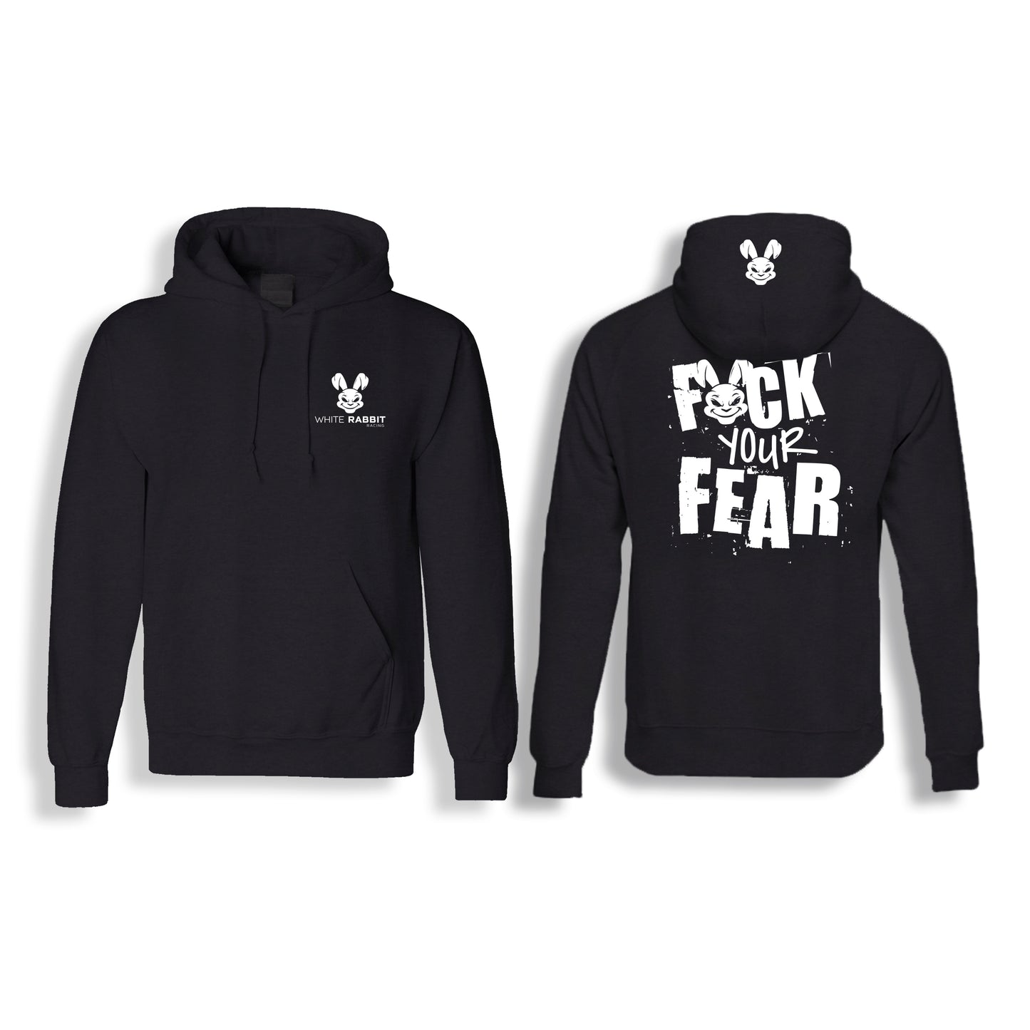 F YOUR FEAR HOODIE - White Logo