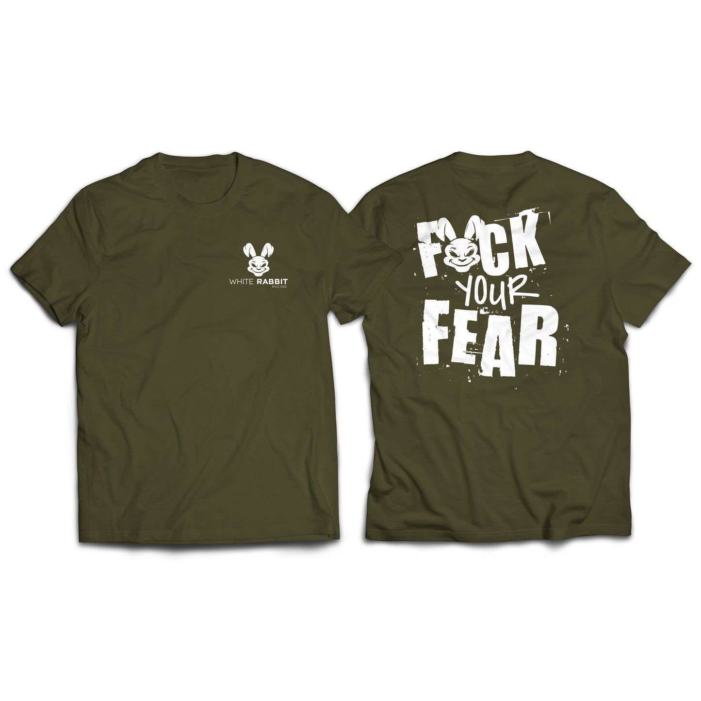 F YOUR FEAR TEE - White Logo