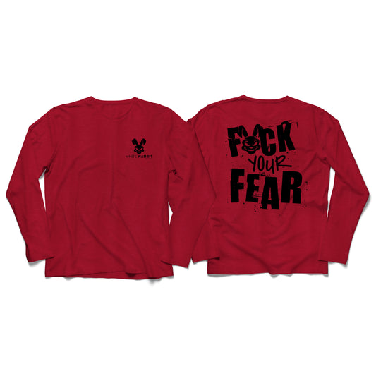 F YOUR FEAR LS - Black Logo